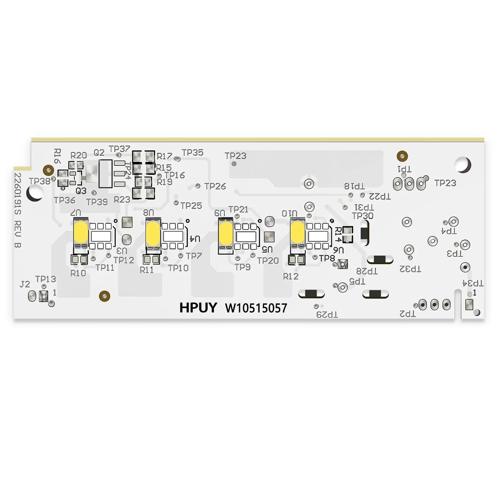 W10515057 Whirlpool Kenmore Maytag Refrigerator led light HPUY