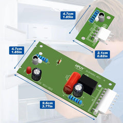 4389102 Whirlpool Kenmore Maytag KitchenAid Frigidaire Refrigerator Defrost Control Board HPUY