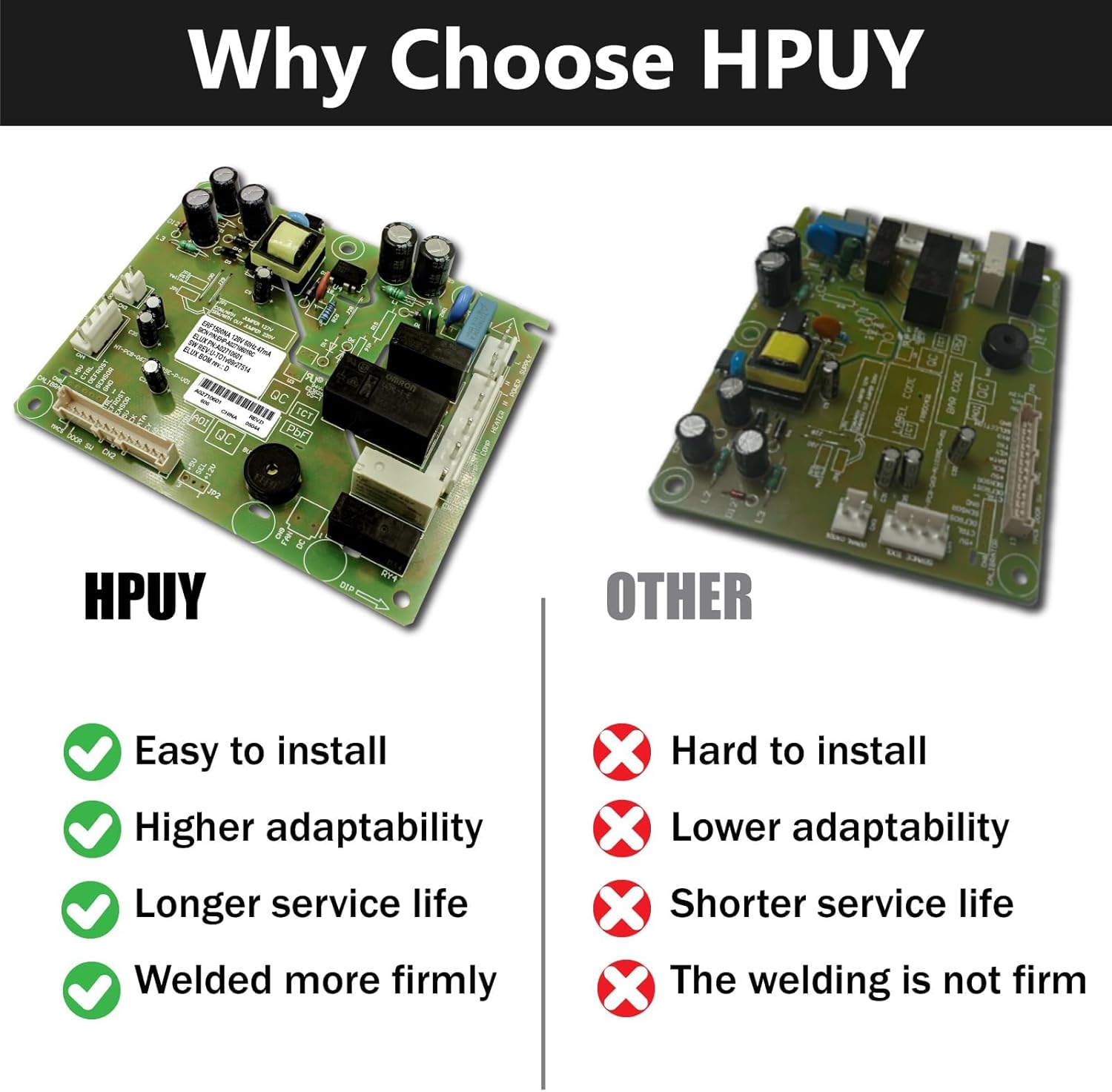 A02710601 Frigidaire Refrigerator Control Board Compatible Electrolux Kenmore