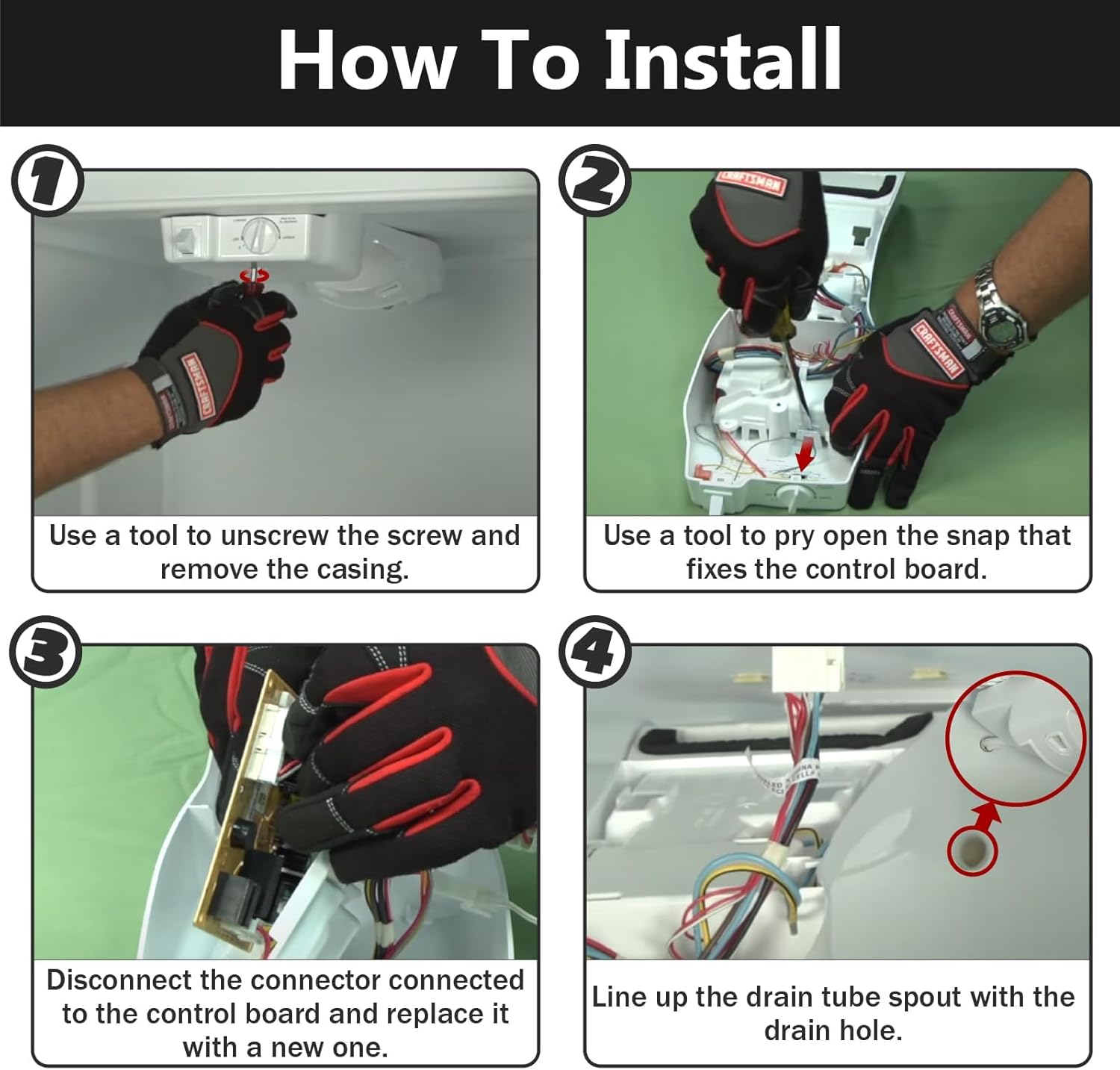 A02710601 Frigidaire Refrigerator Control Board Compatible Electrolux Kenmore