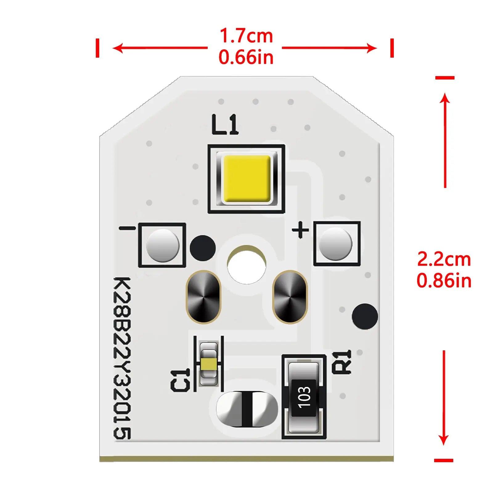 WR55X11132 GE Refrigerator led light bulb HPUY