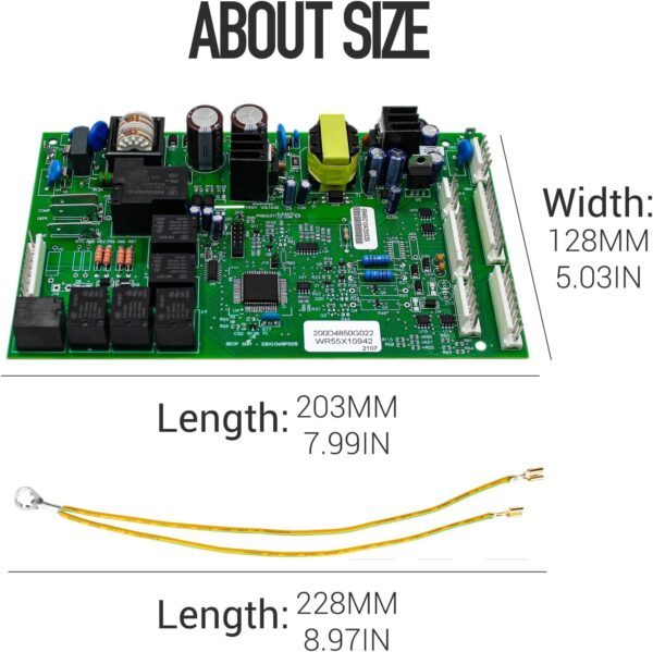 WR55X10942C GE Refrigerator Control Board Replacement