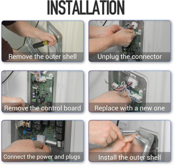 WR55X10942C GE Refrigerator Control Board Replacement