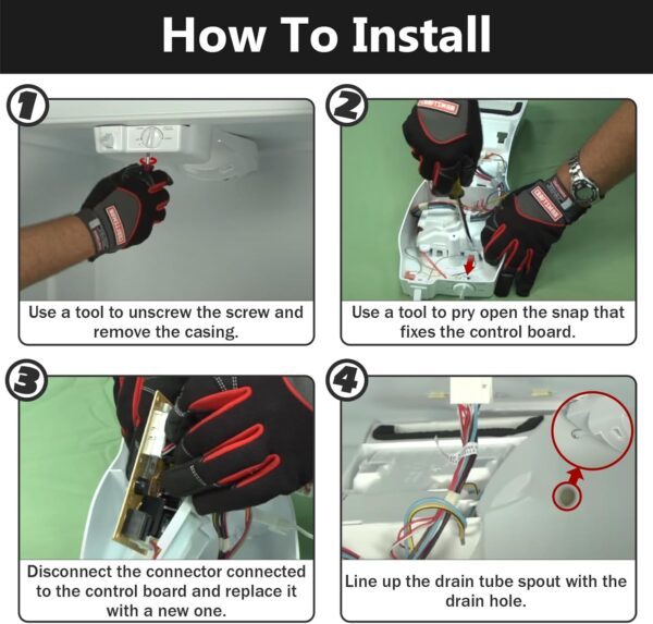 A02710601 Frigidaire Refrigerator Control Board Compatible Electrolux Kenmore