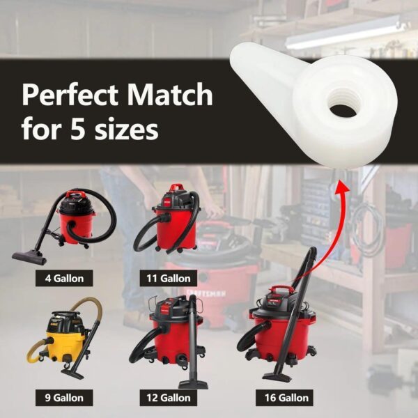 73316 Craftsman Wet/Dry Vacuum Filter Plate Nut Compatible for Craftsman Ridgid Shop HPUY