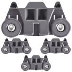 W10195416 KitchenAid Dishwasher Rack Wheels Compatible Whirlpool Maytag