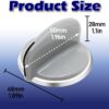 WH01X10462 GE Knob replacement HPUY