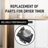 WPW10185992_Whirlpool_Dryer_Timer_Compatible_Mayta_2 WPW10185992 Whirlpool Dryer Timer Compatible Maytag Kenmore