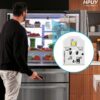 WR55X11132 GE Refrigerator led light bulb replacement HPUY
