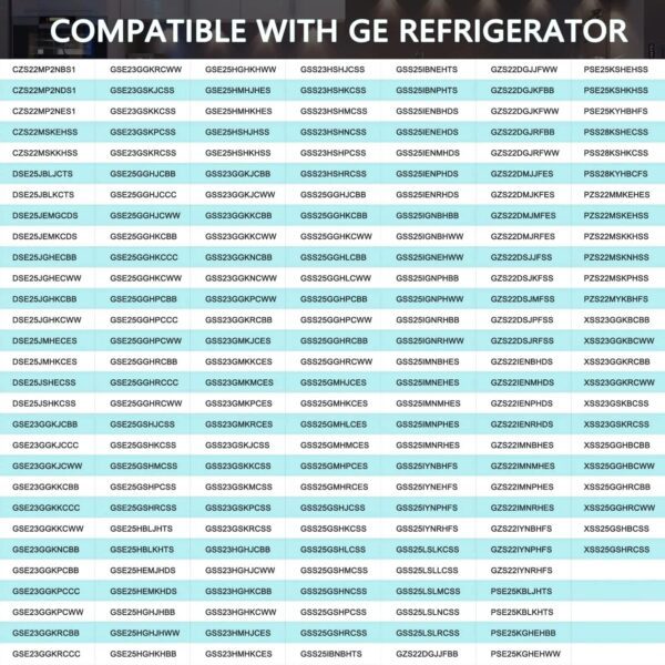 WR55X26671 Refrigerator LED Light Replacement for GE Refrigerator HPUY
