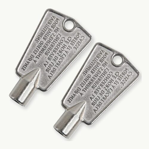 2PCS 216702900 Freezer Door Key Replacement for Frigidaire Kenmore GE Freezer