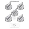 W10594481 Control Knobs Replacement for Whirlpool Oven/Range